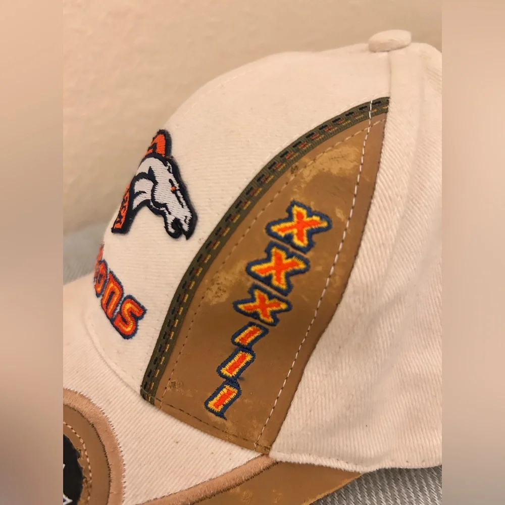 DENVER BRONCOS 1999 Super Bowl XXXIII Champions Adjustable Cap Hat NWOT